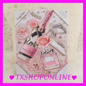 💕💕{Design District} Designer Framed Pink Bling Fashion Wall Art💟💟 New